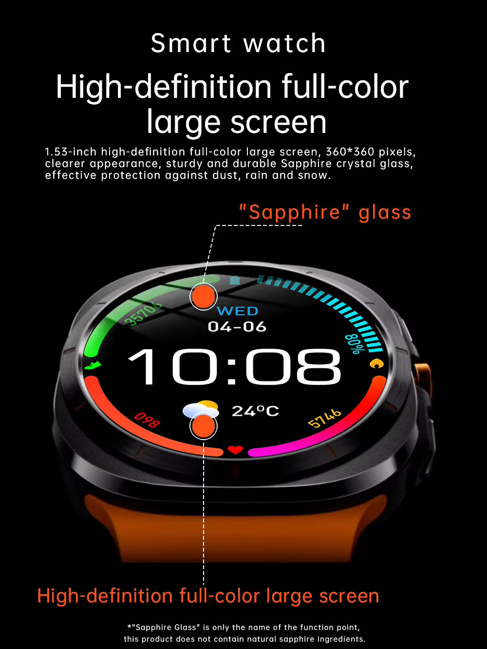 Samsung Galaxy Watch 7 Ultra - Titanium Smartwatch with Advanced Health Tracking