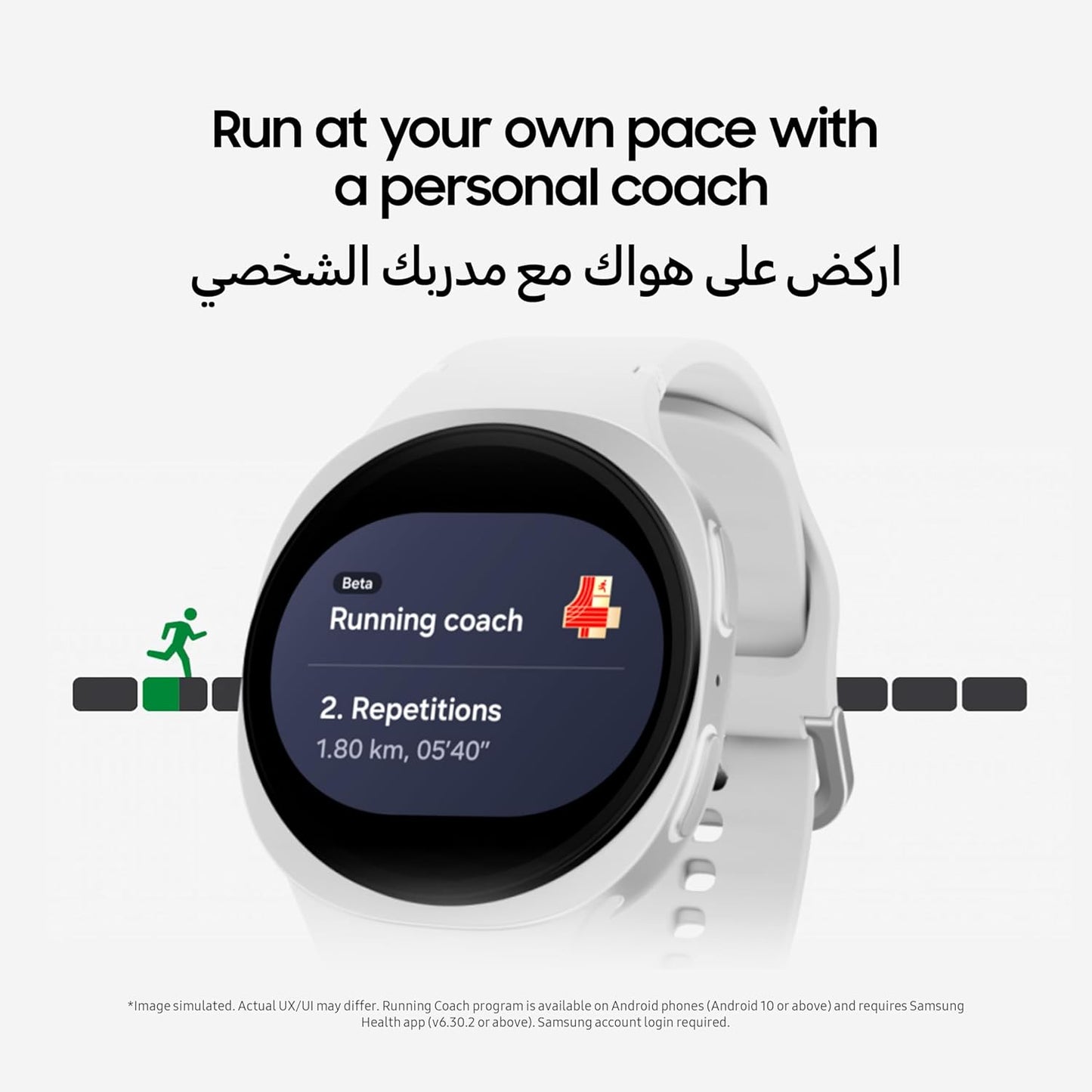Samsung Galaxy Watch 8 Graphite, LTE, 40mm Smartwatch, Everyday Health Coach, Cushion Design, Dynamic Lug System, 3nm Processor, Sleep Coaching, Running Coach (International Version)