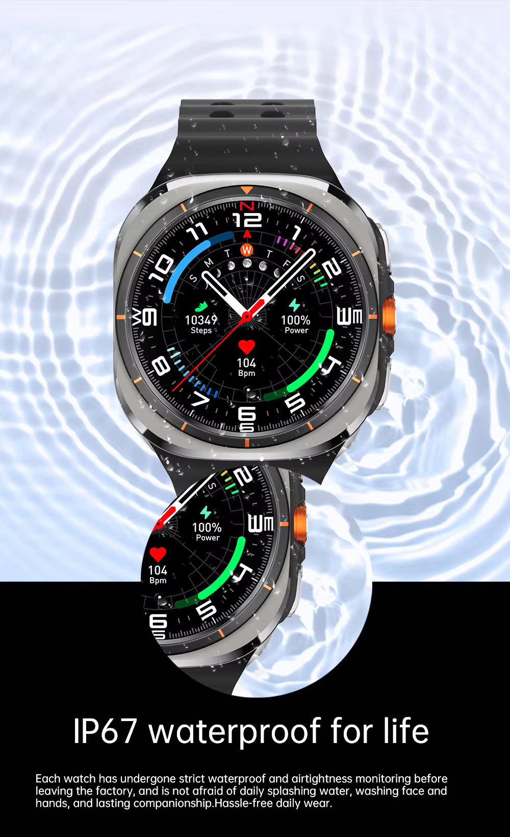 Samsung Galaxy Watch 7 Ultra - Titanium Smartwatch with Advanced Health Tracking